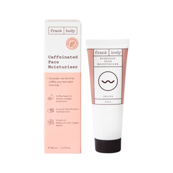 Frank Body Caffeinated Face Moisturiser niisutav näokreem 80ml