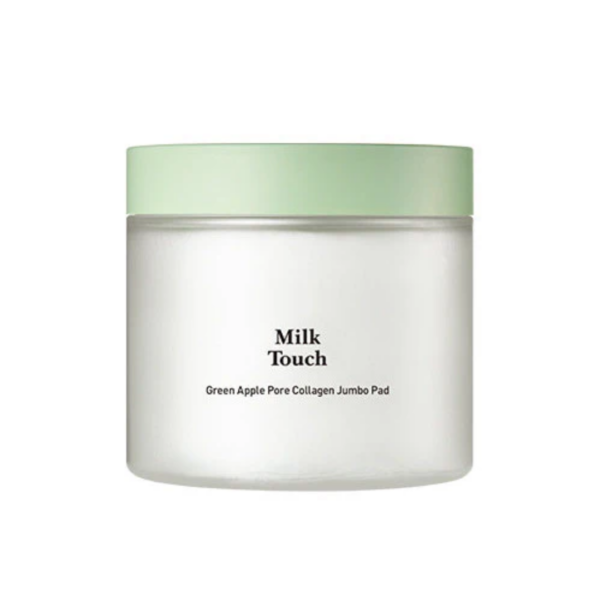 Milk Touch Green Apple Pore Collagen Jumbo Pad puhastuspadjad 130ml