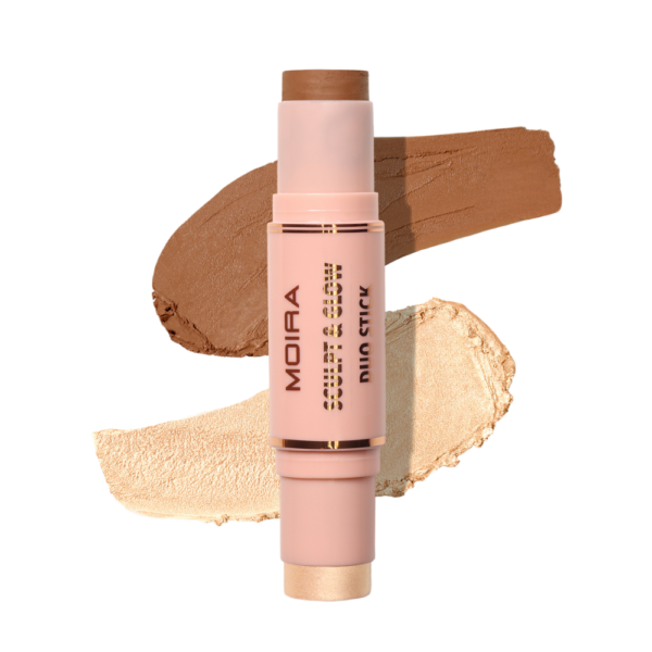 Moira Sculpt & Glow Duo Stick 400 Glowing Up kontuurkreem