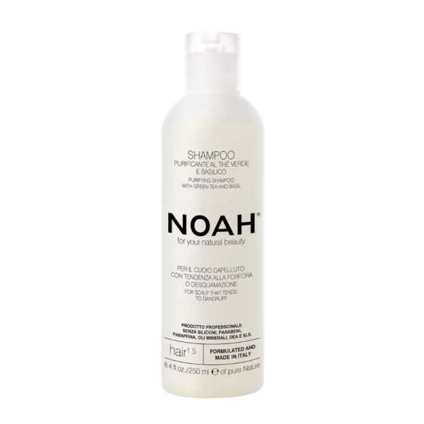 Noah Purifying Shampoo with Green Tea & Basil 250ml