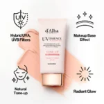 D´ALBA White Truffle Waterfull Tone-UP Sun Lotion SPF50+päikesekaitse 50ml - Image 3