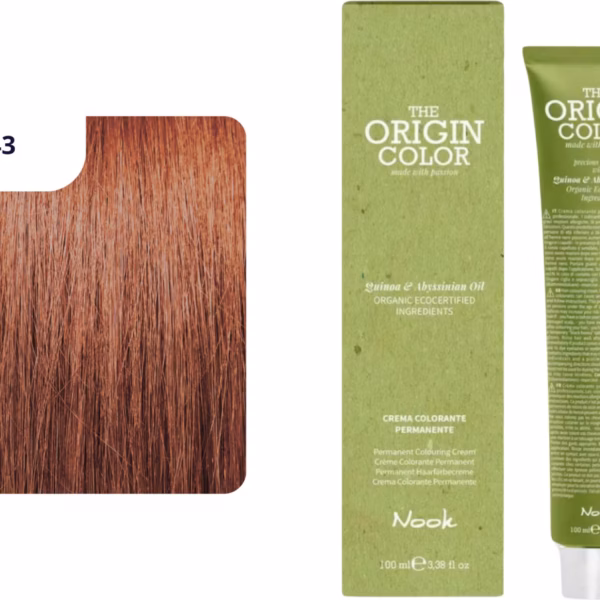 Nook The Origin Color juuksevärv no 8.43 Light Blonde Copper Gold